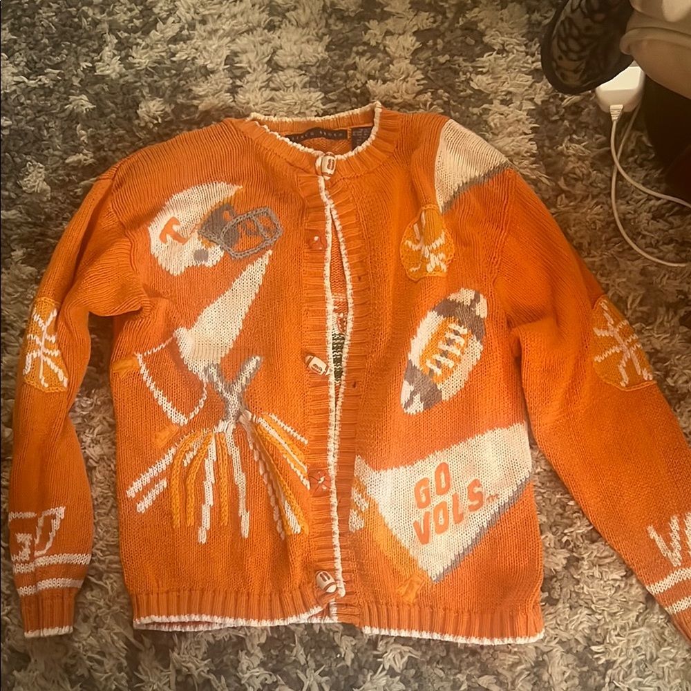UT Tennessee vols birch bros cardigan xl